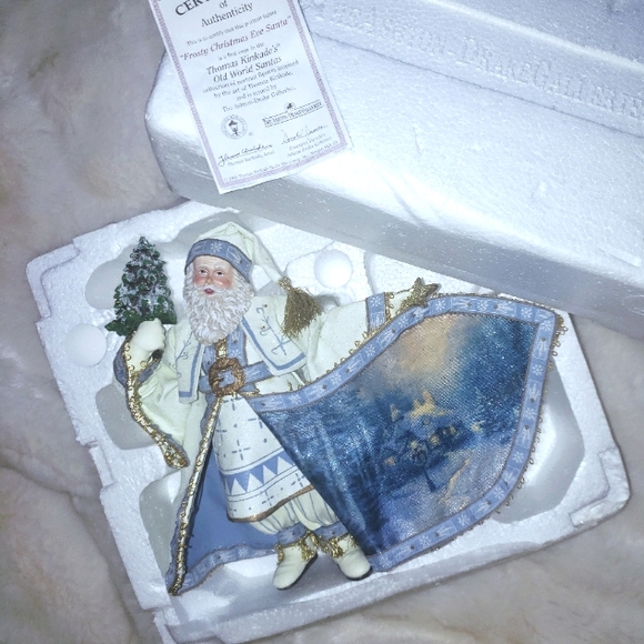 Thomas Kinkade Old World Santas 1st Edition NEW Rare - Picture 7 of 16